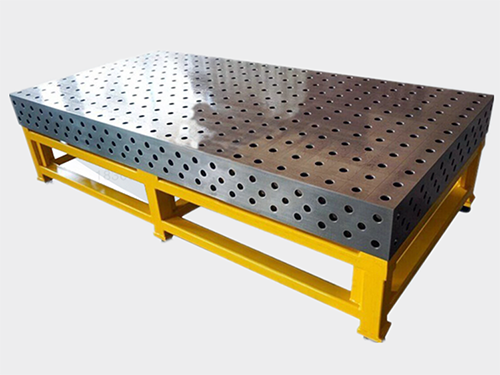 三维柔性平台焊装生产过程